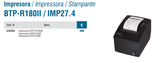 BTP-R180II / IMP27.4